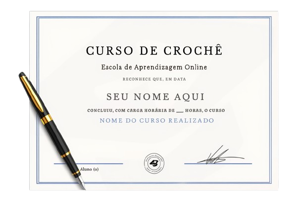Certificado do curso